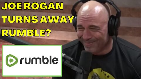 Joe Rogan ANSWERS Rumble on his Podcast?! JRE Staying with Spotify for NOW?!