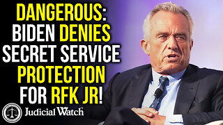 DANGEROUS: Biden DENIES Secret Service Protection for RFK Jr!
