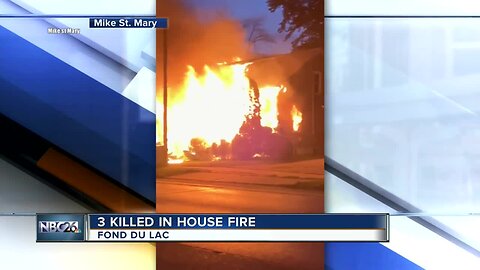 3 found dead after Fond Du Lac Fire