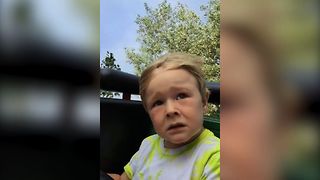 You Have To See This Kid's Hilarious Reaction To His First Roller Coaster Ride