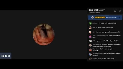 hacked video suggests Jake bummed Cyrax, pictures indicate amputation - MBM Stream 12-18-22