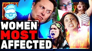 Elon Musk Taking Over Twitter Hurts Women The Most! (Insane Article)