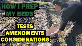 How I Prep My Garden Beds for Spring Planting | Tests, Amendments, Crop Considerations