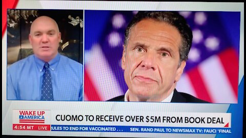 Lalor On Newsmax: Cuomo Shameless Pandemic Profiteer