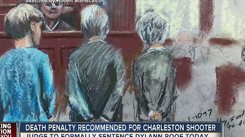 Death penalty recommended for Charleston church shooter Dylann Roof