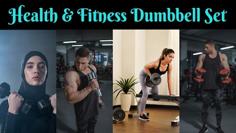 Health & Fitness Dumbbell Set #Health_&_Fitness_Dumbbell_Set