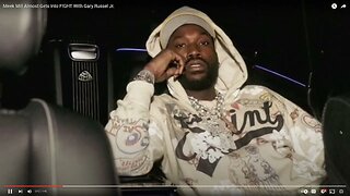 meek mill almost gets into a fight with pro boxer garry russell jr