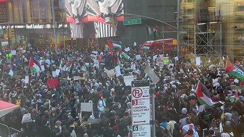 The Post Millennial | The current scene in Times Square, NYC