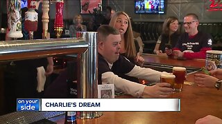 Lake County man's dream of being a bartender comes true