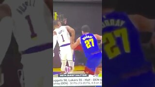 Jamal Murray Historic 30 pts half #jamalmurray #nuggets #nba #basketball #shorts #lakers #nbaplayoff