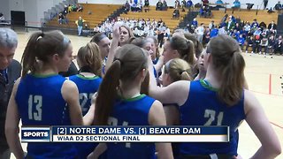 Girls basketball sectional final highlights