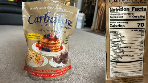 Intro to Carbalose- Keto Friendly, Low Carb Flour!