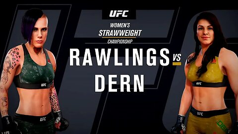 EA Sports UFC 3 Gameplay Mackenzie Dern vs Bec Rawlings
