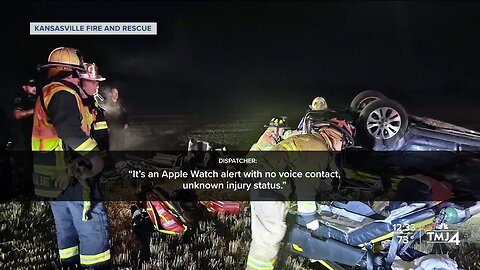 Apple Watch notifies Racine County Sheriff's Office of serious crash
