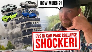 Heavy ELECTRIC CARS are going to COLLAPSE car parks! Says Man.