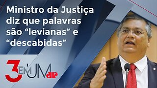 Flávio Dino condena associação do presidente Lula ao PCC