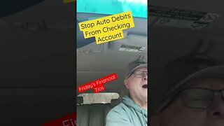 Cancel Automatic Debits in Checking Accounts #prepperboss #shorts #debts, #checkingaccounts