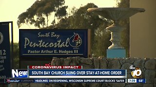 South Bay church suing over stay-at-home order