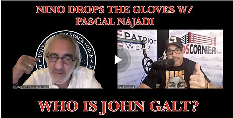 NINO W/ Pascal Najadi "Secrets Of The Operation Revealed- This Is A Movie?" TY JGANON, SGANON