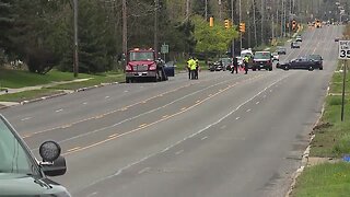Parma traffic controller officer struck by vehicle while marking crosswalks on West Pleasant Valley Road