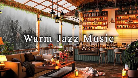 Soft Jazz Music & Cozy Coffee Shop Ambience ☕Relaxing Jazz Instrumental Music to Work, Stress Relief