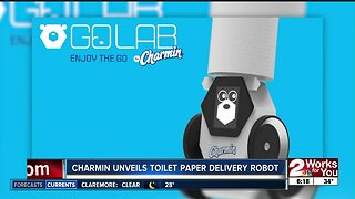 Charmin unveils toilet paper delivery robot