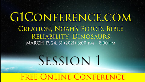 G1 Conference Session 1