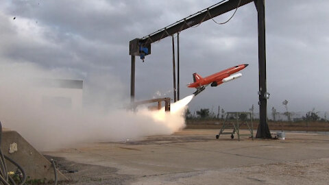 BQM-167A Subscale Aerial Target launch