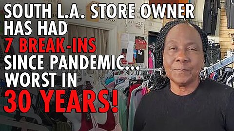 CRISIS POINT: Persistent Break-Ins Jeopardize Legacy of South L.A.'s Beloved Clothing Store