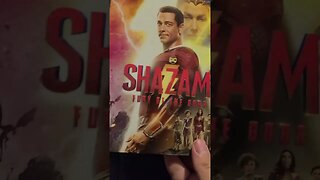 Shazam fury of the gods blu ray + DVD + digital unboxing