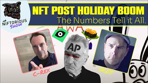 NFT Post Holiday Boom. The Numbers Tell it All. Plus More Gary Vee, the AP, Samsung, and De Niro