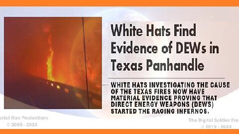 White Hats Find Evidence Of DEWs in Texas Panhandle - 3/8/24..