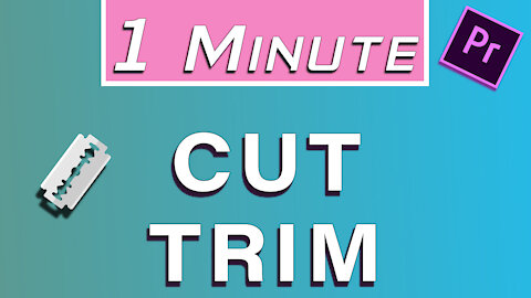Premiere Pro CC : How to Trim and Cut Video