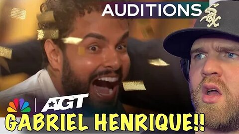 Golden Buzzer: Gabriel Henrique's impressive high notes STUN Sofia Vergara | Auditions | AGT 2023