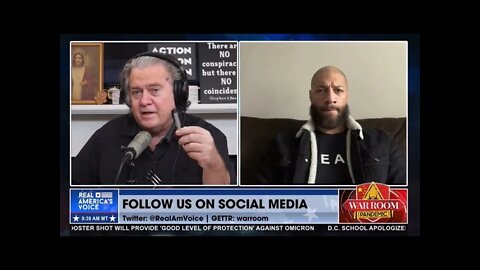 Former NBA Star Royce White on Steve Bannon’s Warroom.org Speaking Out Against Mandates & Corruption