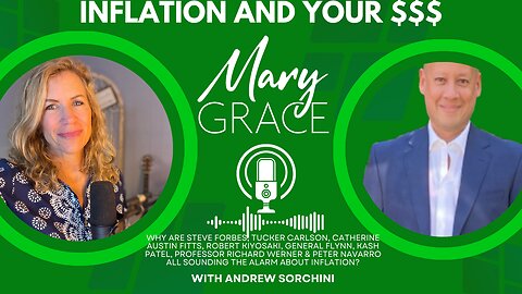 GraceTime TV Live: Inflation and your MONEY with Andrew Sorchini and Mary Grace