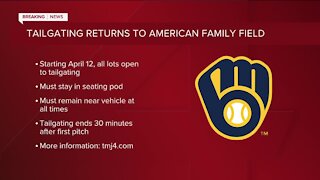 Milwaukee Brewers announce return of tailgating at American Family Field