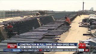 High-Speed Rail construction in full swing in Wasco