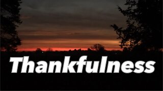 Thankfulness