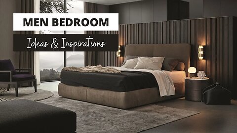 Latest Modern Men Bedroom Design 2023