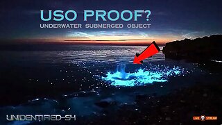 UNDERWATER SUBMERGED OBJECT FILMED?