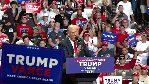 Live Full Speech: Former President Donald Trump delivers remarks at Grand Rapids rally | WNN