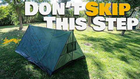 Preparing a Tent for Your Emergency Kit (or just to use...)