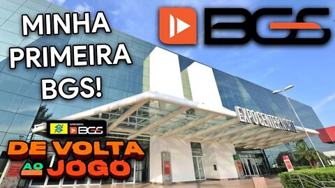 MEU PRIMEIRO DIA NA BGS! | EU VI O TRAILER DO MARIO AO VIVO! | Brasil Game Show #1