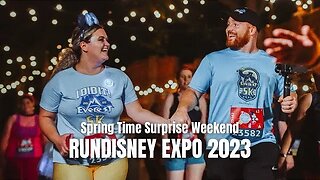 🔴 LIVE: runDisney Expo Spring Time Surprise Weekend 🏃‍♂️