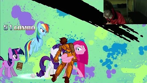 My Little Pony Characters (Twilight Sparkle, Rainbow Dash, And Rarity) VS Vixen In An Epic Battle