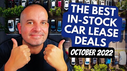 In-Stock CAR LEASE DEALS of the Month | October 2022