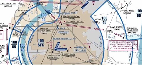 ARRIVING SOON: FAA changes aircraft navigation maps to Harry Reid International Airport