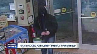 Police search for robbery suspect