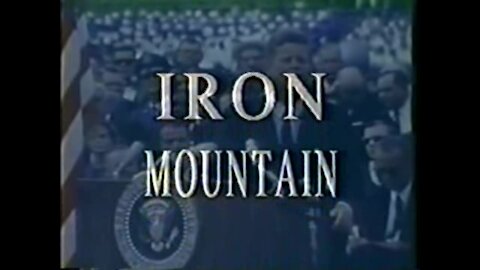 Report From Iron Mountain Blueprint to Tyranny